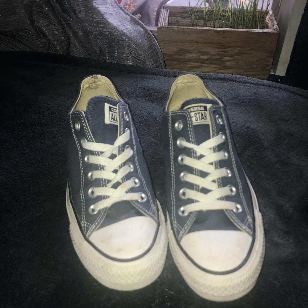Navy Blue Converse